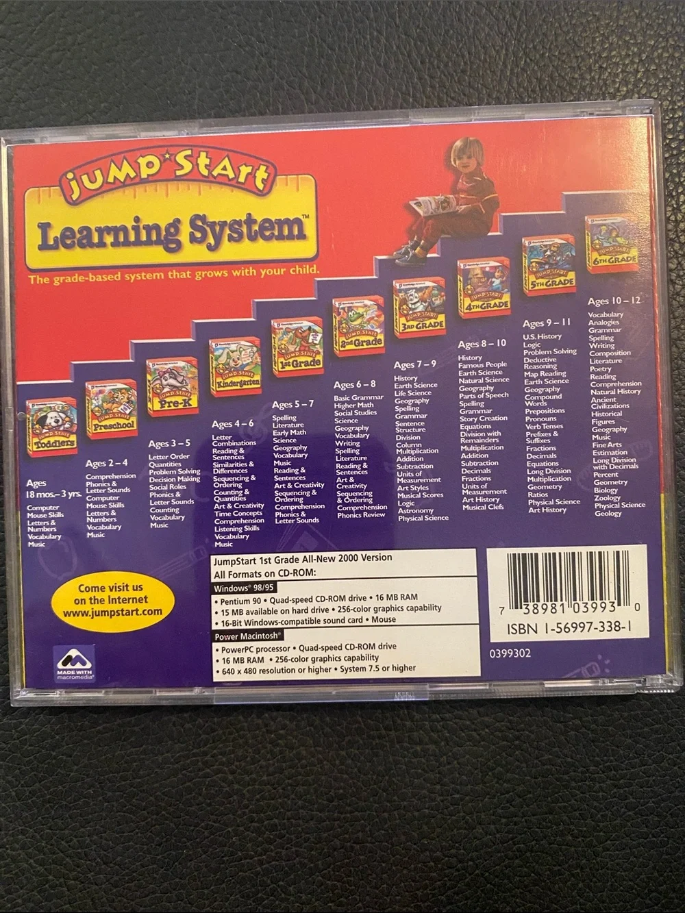 Knowledge Adventure JumpStart 1st Grade CD-ROM